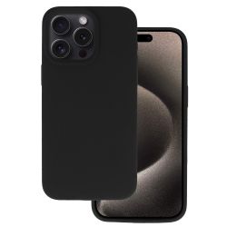Кейс Silicone Lite за IPhone 16 Pro Max, Черен