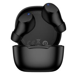 Безжични слушалки Borofone, Bluetooth TWS Earphones BW97 Clear, Черни