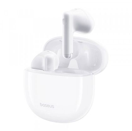 Безжични слушалки Baseus, Bluetooth Earphones TWS Bowie E13, (A00059701217-Z1), Бели