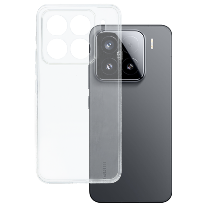 Силиконов кейс Perfect 2mm, за Xiaomi 14T Pro, Защита около камерата, Прозрачен