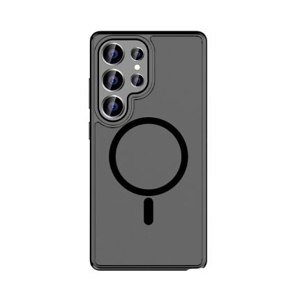 Кейс Rock Magnetic Crystal, за Samsung Galaxy S25 Ultra, Черен