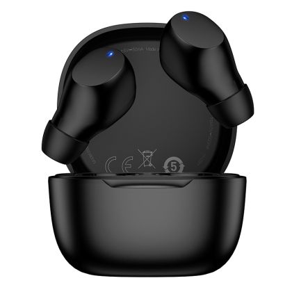 Безжични слушалки Borofone, Bluetooth TWS Earphones BW97 Clear, Черни