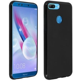 Силиконов гръб Matt Frosted за Huawei Honor 9 Lite, Черен