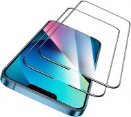 Стъклен протектор MyScreen, Lite Diamond Glass Edge Full Glue Cover, за IPhone 13 Pro Max, Черен