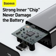 Мрежово зарядно адаптер Baseus, Speed Mini Wall Charger, Type C, 20W, 3A, Бързо зареждане(CCFS-SN02), Бяло