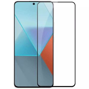 Стъклен протектор MyScreen, за Xiaomi Redmi Note 13 4G, Lite Diamond Glass Edge Full Glue Cover, Черен