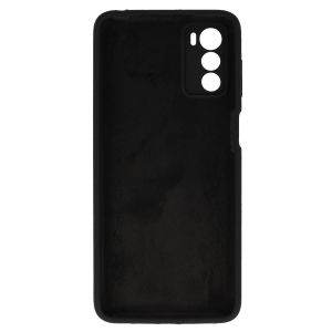 Кейс Silicone Lite за Motorola Moto G42, Защита около камерата, Черен