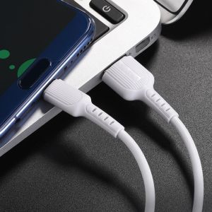 Кабел Borofone, BX16 Easy, USB-Type C, 3A, Бързозареждащ, 1m., Черен