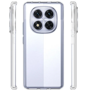 Силиконов кейс Armor Anti Shock за Xiaomi Redmi Note 14 Pro 4G, Защита около камерите, Прозрачен