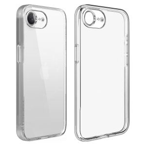 Силиконов кейс Perfect 2mm, за IPhone 16e, Защита около камерата, Прозрачен
