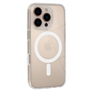 Кейс Magsafe Clear, за IPhone 16 Pro Max, Прозрачен