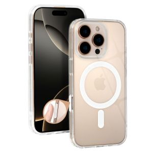 Кейс Magsafe Clear, за IPhone 16 Pro, Прозрачен