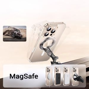 Кейс Magsafe Clear, за IPhone 16, Прозрачен