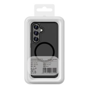 Кейс Rock Magnetic Crystal, за Samsung Galaxy S25 Ultra, Черен