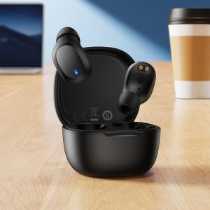 Безжични слушалки Borofone, Bluetooth TWS Earphones BW97 Clear, Черни