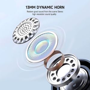 Безжични слушалки Blavec, Bluetooth TWS Earphones BW-01 Pure, Бели