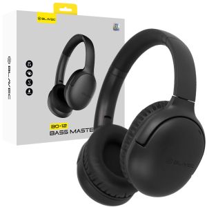 Слушалки Blavec, Headphones Bluetooth BO12 Bass Master, (BO12-B), Черни