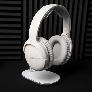 Слушалки Blavec, Headphones Bluetooth BO12 Bass Master, (BO12-B), Бели