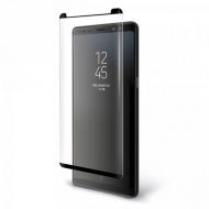 3D Full Cover стъклен протектор за Samsung N950 Galaxy Note 8, Черен