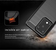 Anti Shock гръб Carbon за Samsung Galaxy S20 Ultra, Черен